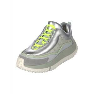 NEW 4CCCCEES women's kapok swan sneakers in silver